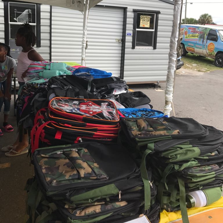 backpack giveaway