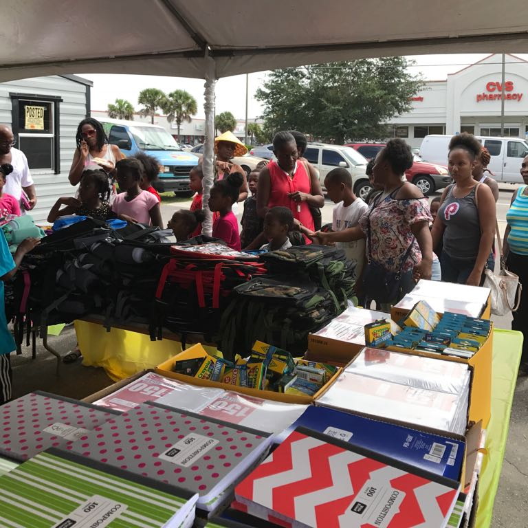 backpack giveaway